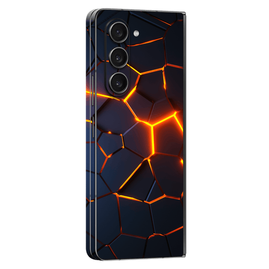 Samsung Galaxy Z Fold 5 (2023) Print Printed Custom SIGNATURE the Core Skin Wrap Sticker Decal Cover Protector by EasySkinz | EasySkinz.com