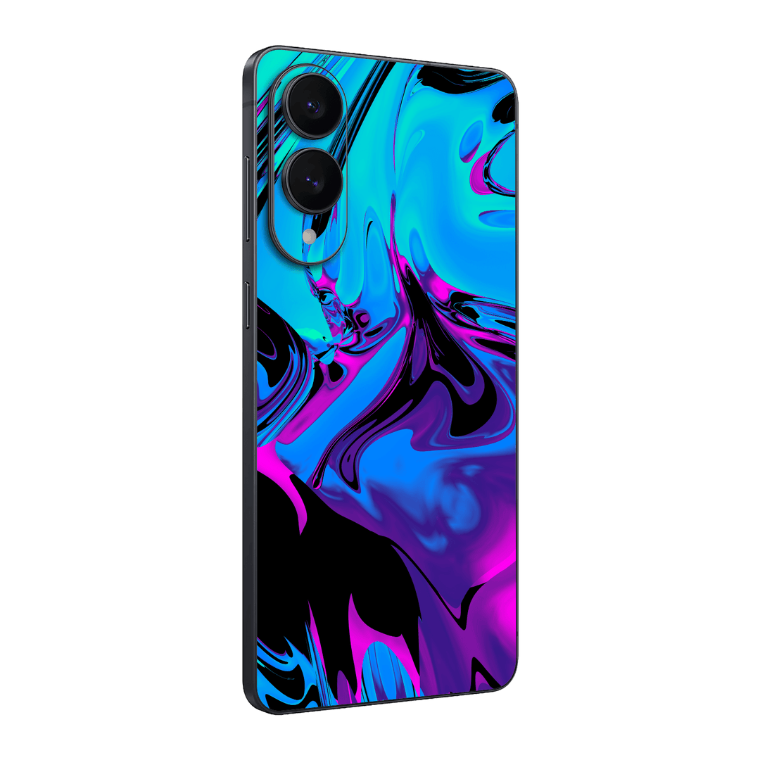 Samsung Galaxy S25 EDGE Print Printed Custom SIGNATURE Rainy Night in Bangkok Skin Wrap Sticker Decal Cover Protector by QSKINZ | qskinz.com
