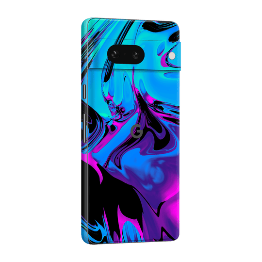 Google Pixel 7a (2023) Print Printed Custom SIGNATURE Rainy Night in Bangkok Skin Wrap Sticker Decal Cover Protector by EasySkinz | EasySkinz.com