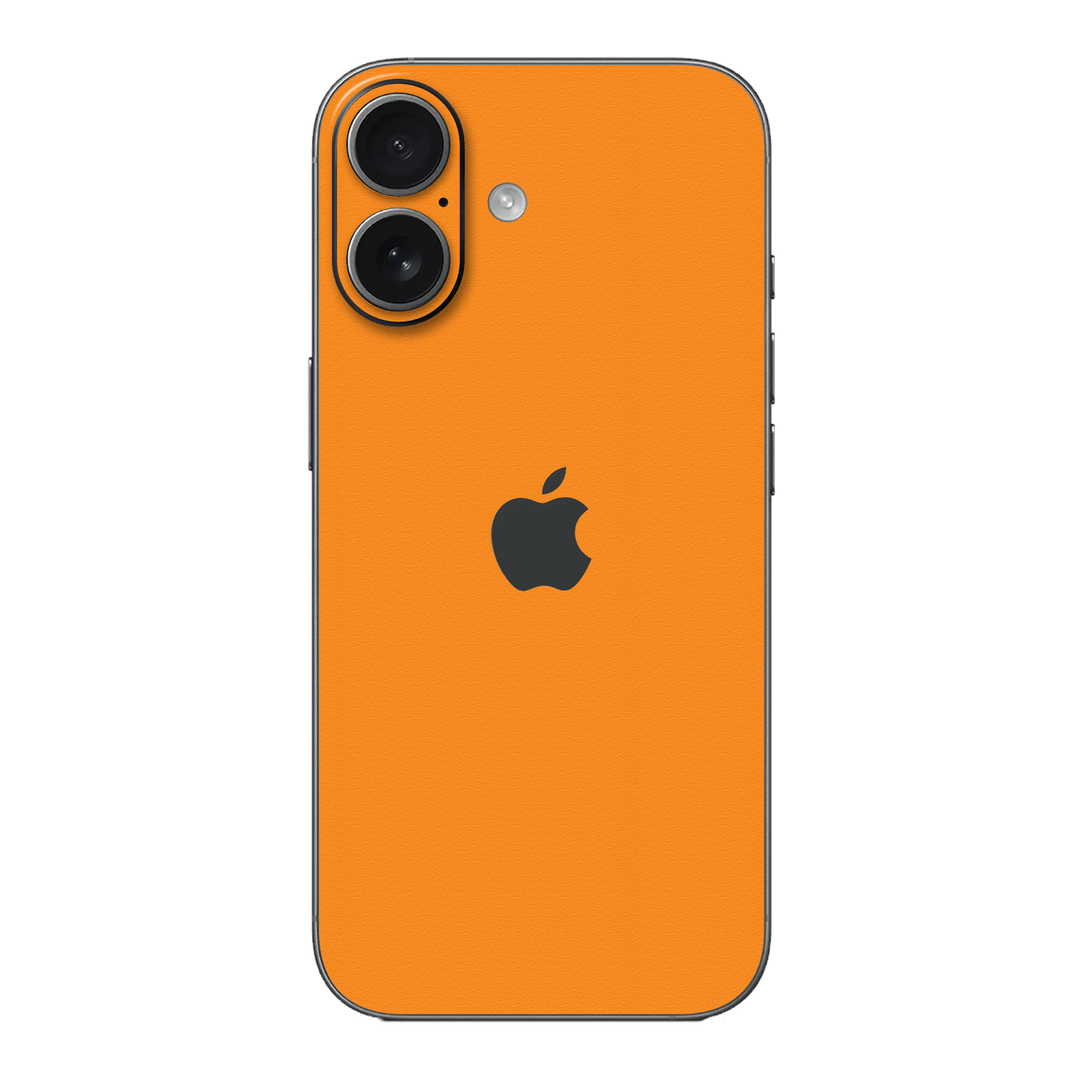 iPhone 17 LUXURIA Sunrise Orange Matt Textured Skin