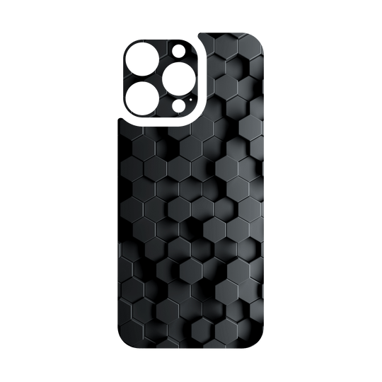 iPhone 16 PRO Qcaze - SIGNATURE Hexagonal Reaction (Case + Skin Kit)