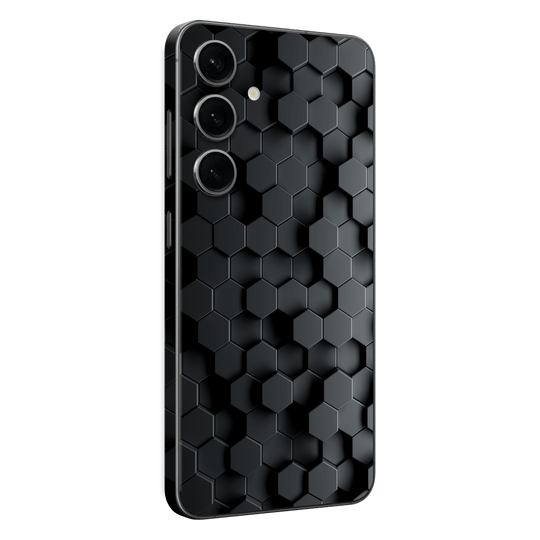 Samsung Galaxy S24+ PLUS Print Printed Custom SIGNATURE Hexagonal Reaction Skin Wrap Sticker Decal Cover Protector by EasySkinz | EasySkinz.com