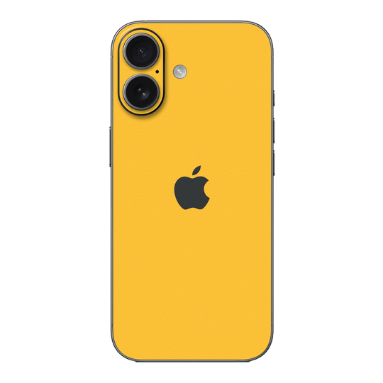 iPhone 17 LUXURIA Tuscany Yellow Textured Skin