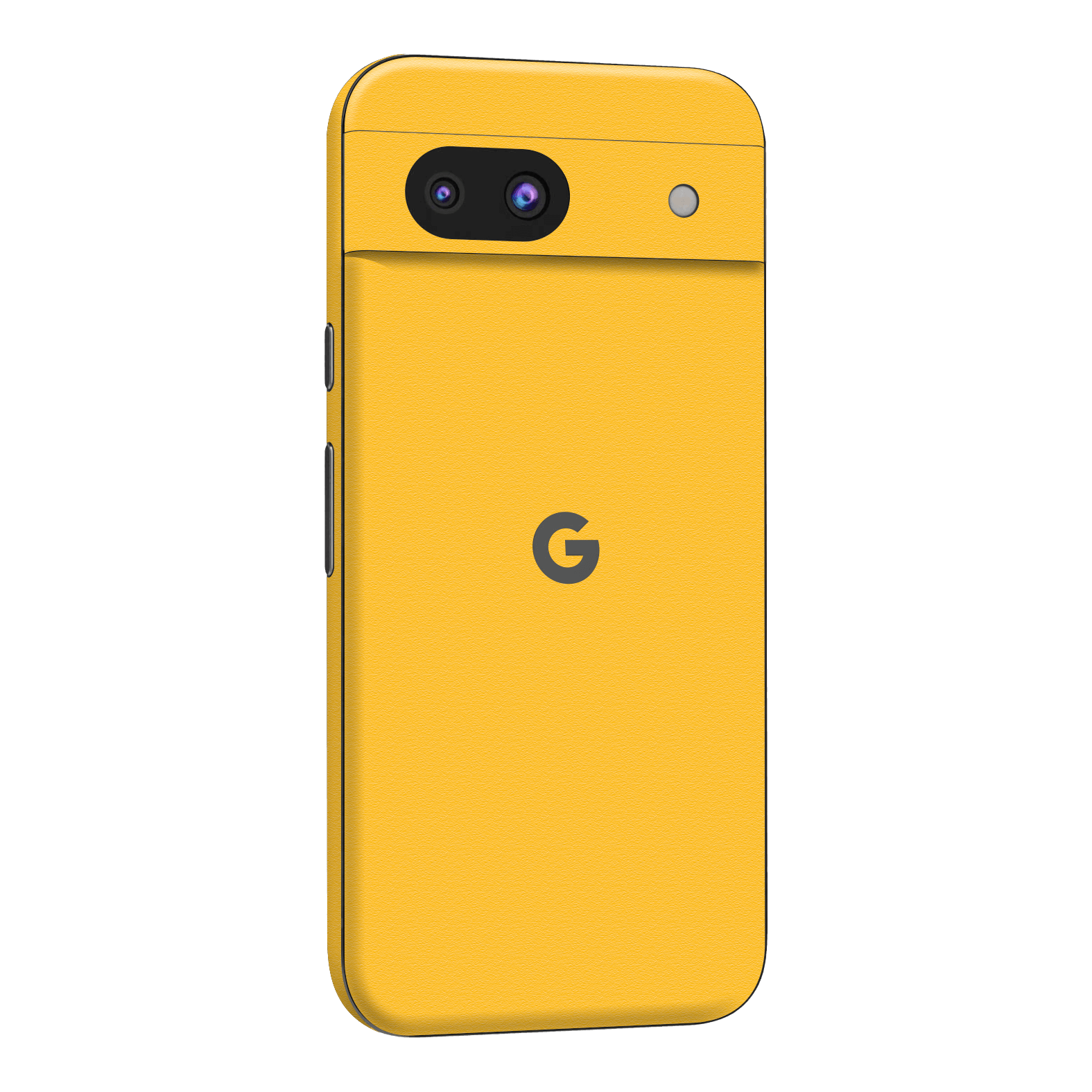 Google Pixel 8a Luxuria Tuscany Yellow Matt 3D Textured Skin Wrap Sticker Decal Cover Protector by QSKINZ | qskinz.com