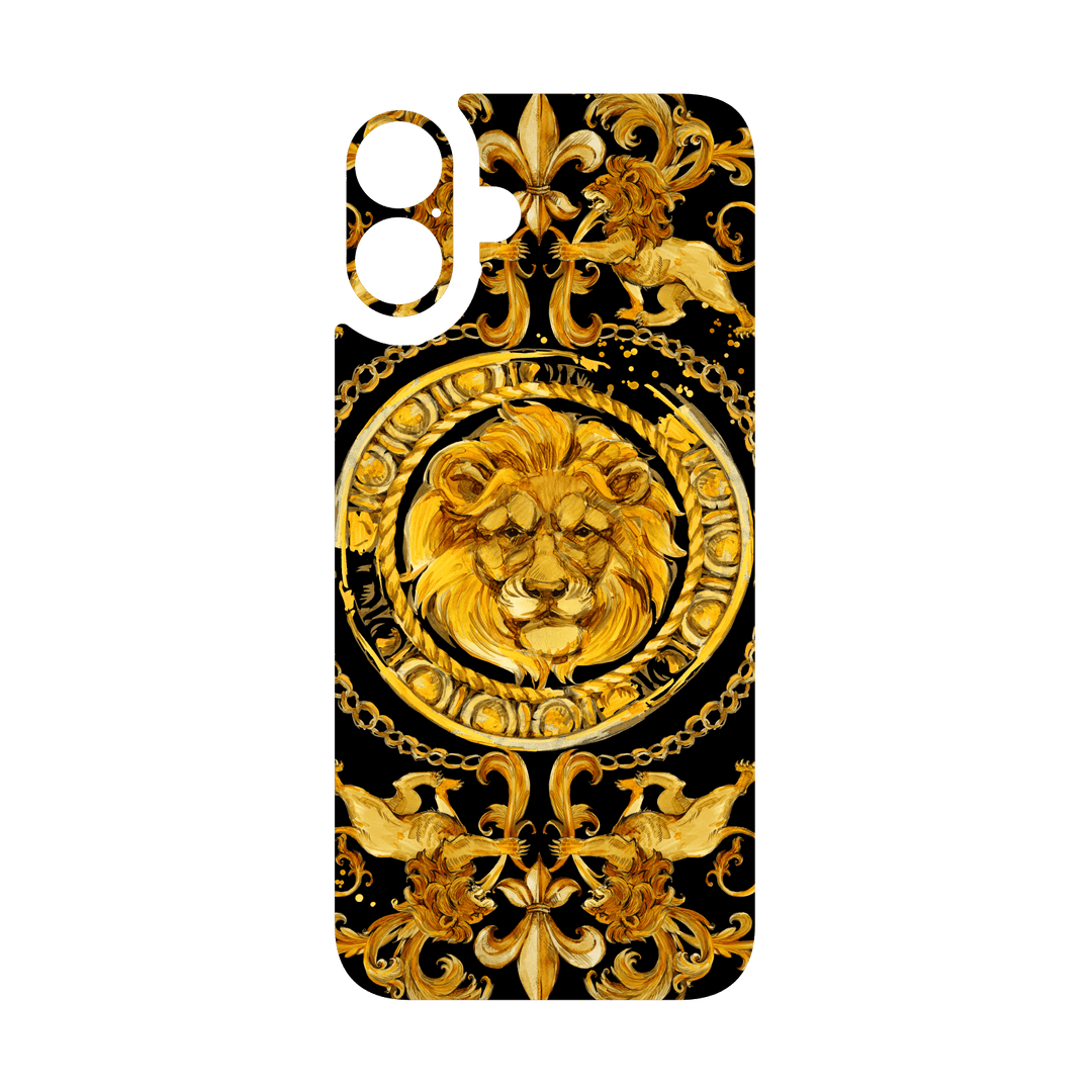 iPhone 16 Qcaze - SIGNATURE Baroque Gold Ornaments (Case + Skin Kit)