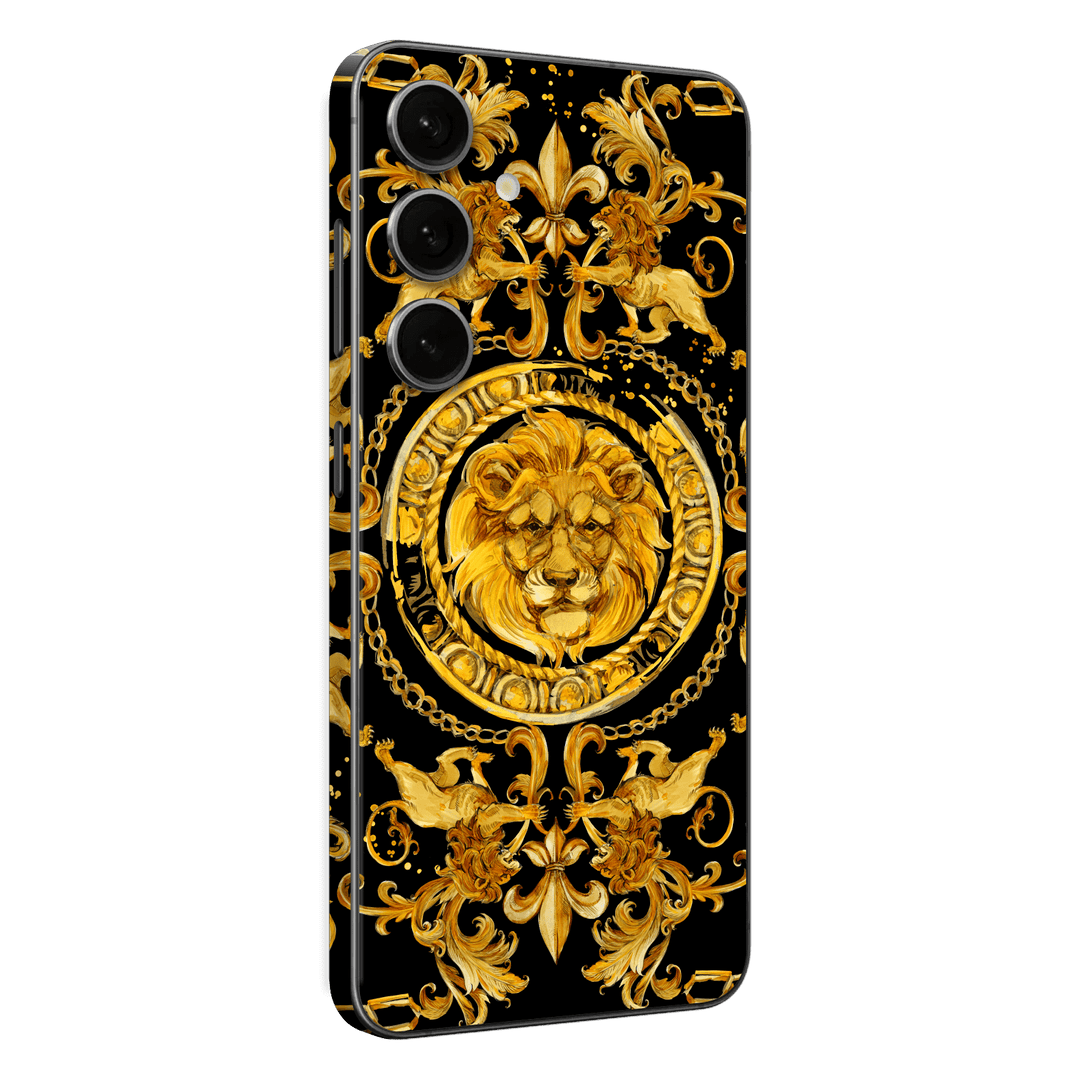 Samsung Galaxy S24+ PLUS Print Printed Custom SIGNATURE Baroque Gold Ornaments Skin Wrap Sticker Decal Cover Protector by EasySkinz | EasySkinz.com