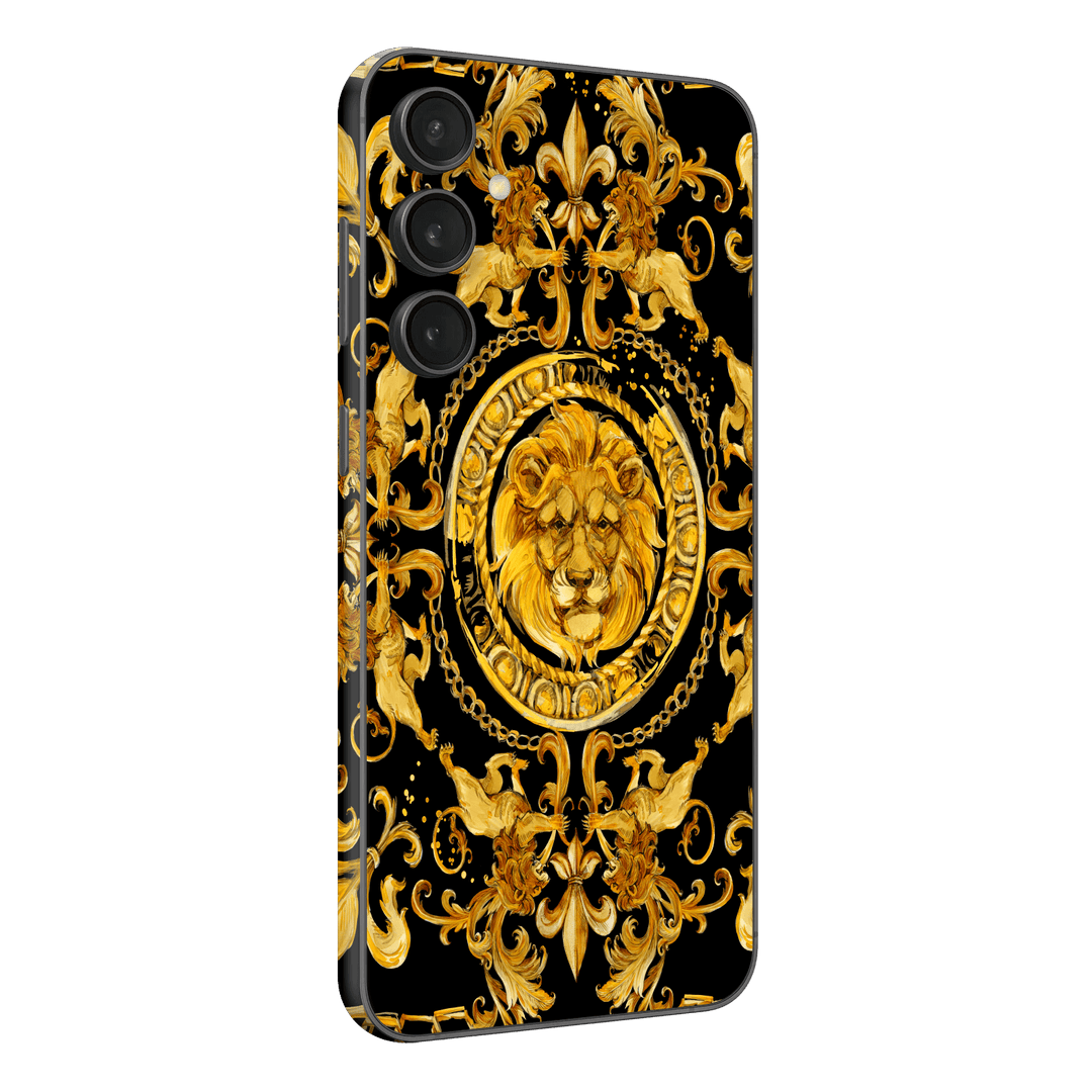 Samsung Galaxy S23 (FE) Print Printed Custom SIGNATURE Baroque Gold Ornaments Skin Wrap Sticker Decal Cover Protector by EasySkinz | EasySkinz.com