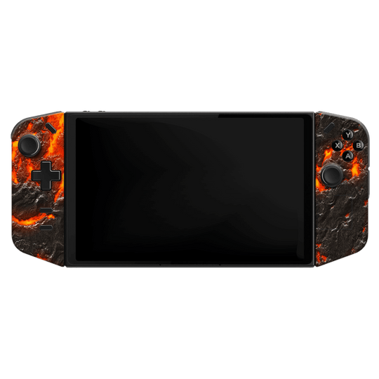 Lenovo Legion Go Print Printed Custom SIGNATURE Magma Lava Skin Wrap Sticker Decal Cover Protector by EasySkinz | EasySkinz.com