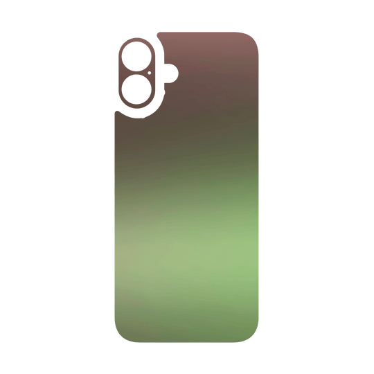 iPhone 16 Plus Qcaze - CHAMELEON AVOCADO Matt Metallic (Case + Skin Kit)