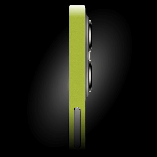iPhone 13 PRO LUXURIA Lime Green Textured Skin