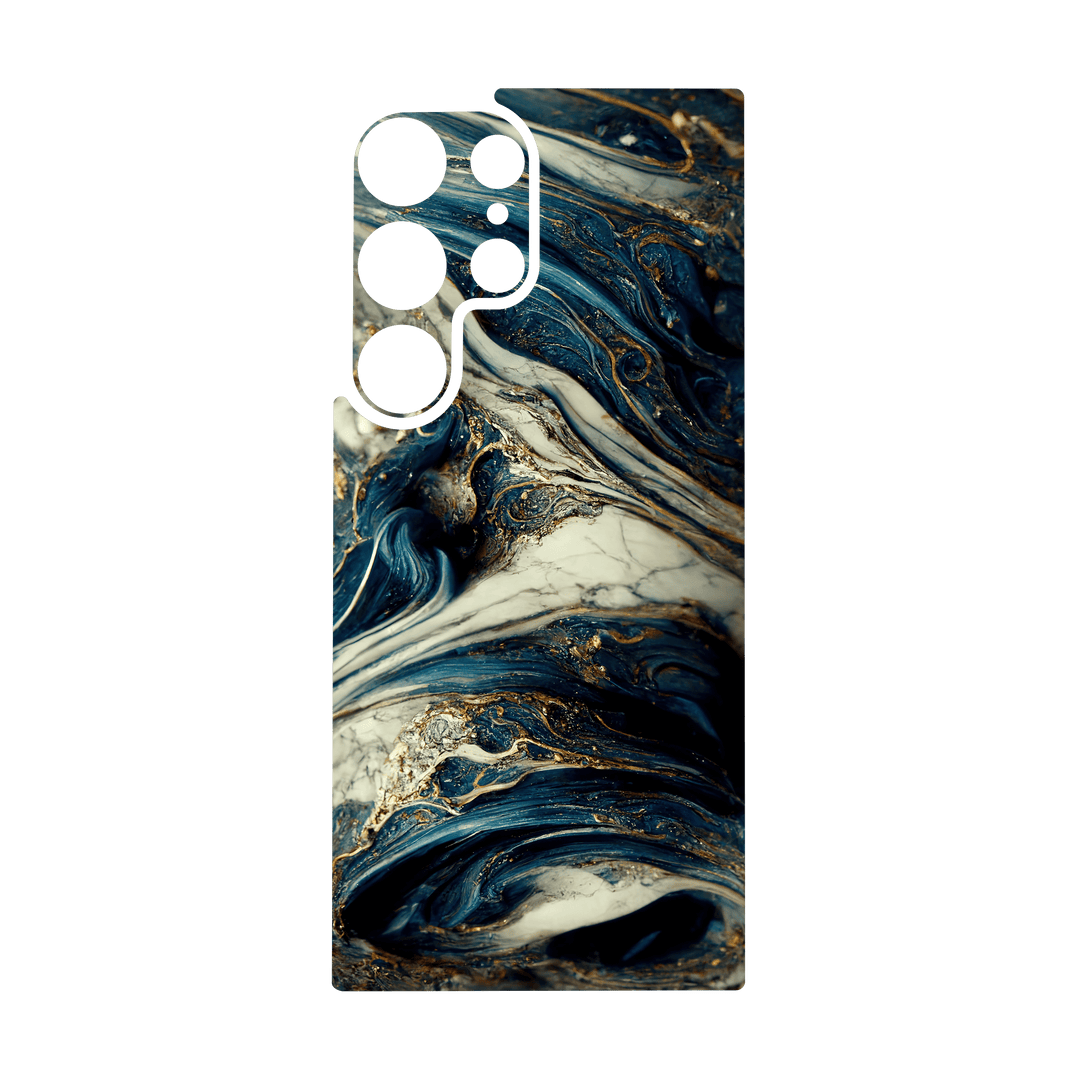 Galaxy S24 ULTRA Qcaze - SIGNATURE AGATE GEODE Naia (Case + Skin Kit)