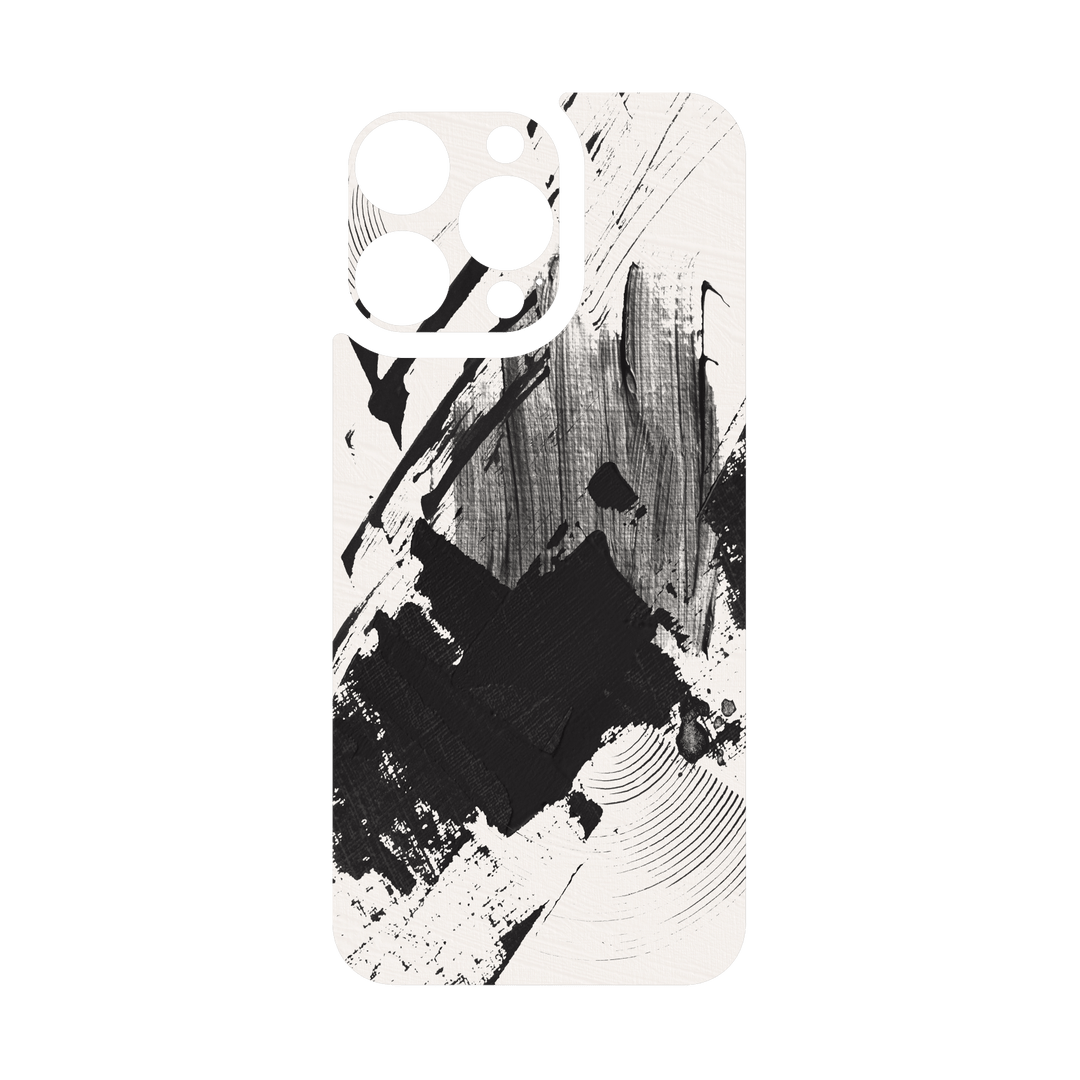 iPhone 16 Pro MAX Qcaze - SIGNATURE Black & White Madness (Case + Skin Kit)