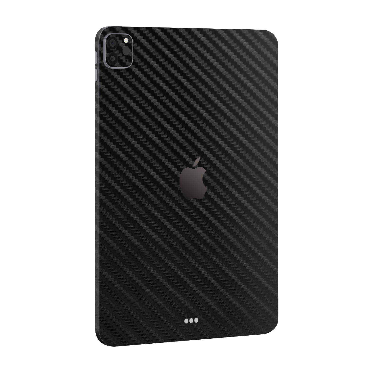 iPad PRO 12.9" (2021) Black 3D Textured Carbon Fibre Fiber Skin Wrap Sticker Decal Cover Protector by EasySkinz | EasySkinz.com