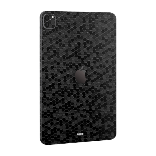 iPad PRO 11" (2020) Luxuria Black Honeycomb 3D Textured Skin Wrap Sticker Decal Cover Protector by EasySkinz | EasySkinz.com