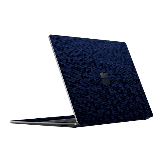 Surface Laptop 4, 13.5” LUXURIA Navy Blue HONEYCOMB 3D TEXTURED Skin