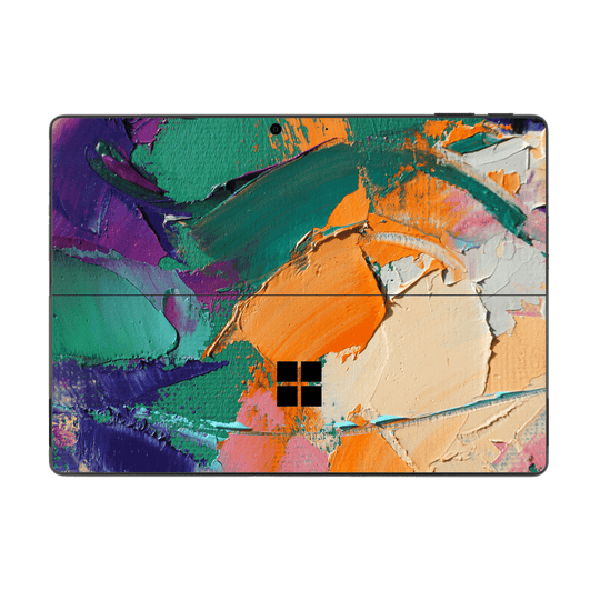 Microsoft Surface Pro 9 Print Printed Custom SIGNATURE Oil Painting Fragment Skin Wrap Sticker Decal Cover Protector by EasySkinz | EasySkinz.com