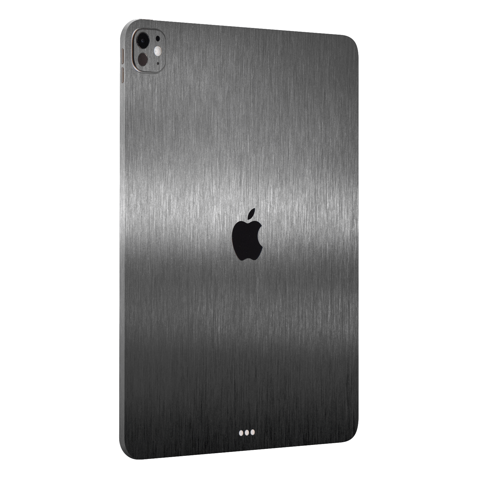 iPad PRO 13" (M4) Brushed Metal Titanium Metallic Skin Wrap Sticker Decal Cover Protector by QSKINZ | qskinz.com