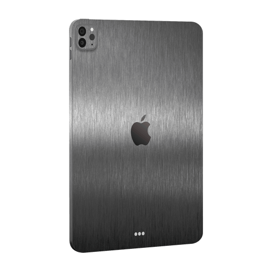 iPad PRO 11" (2020) Brushed Metal Titanium Metallic Skin Wrap Sticker Decal Cover Protector by EasySkinz | EasySkinz.com