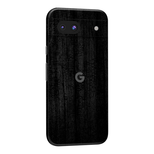 Google Pixel 8a Luxuria Black Charcoal Black Dragon Coal Stone 3D Textured Skin Wrap Sticker Decal Cover Protector by QSKINZ | qskinz.com