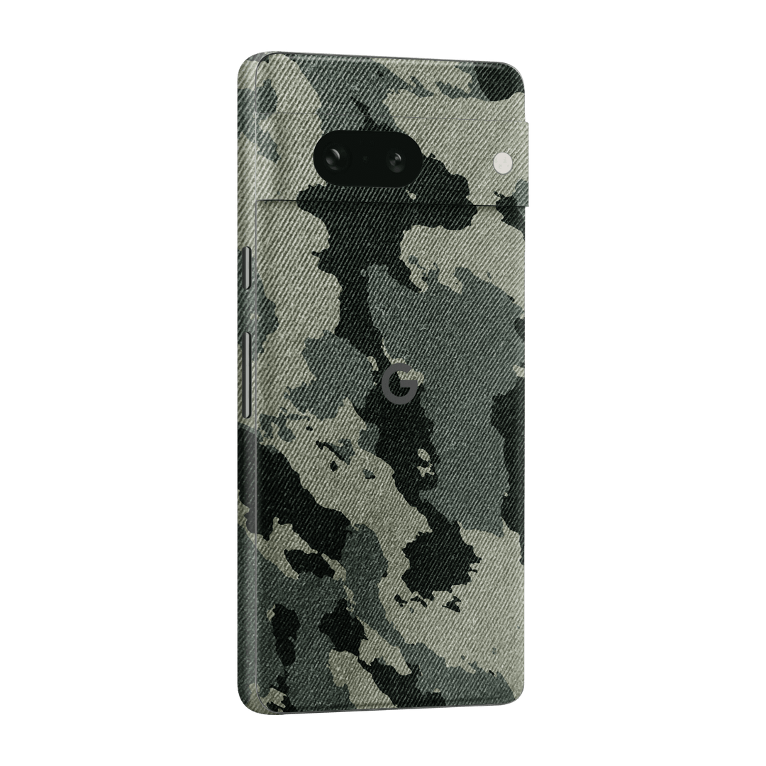 Google Pixel 7a (2023) Print Printed Custom SIGNATURE Hidden in The Forest Camouflage Pattern Skin Wrap Sticker Decal Cover Protector by EasySkinz | EasySkinz.com
