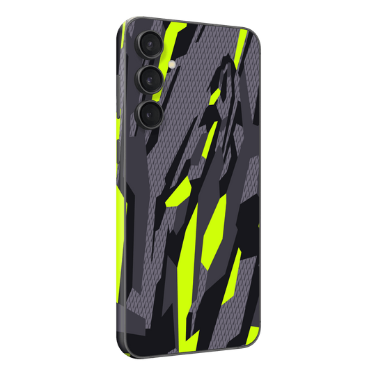 Samsung Galaxy S23 (FE) Print Printed Custom SIGNATURE Abstract Green Camouflage Skin Wrap Sticker Decal Cover Protector by EasySkinz | EasySkinz.com