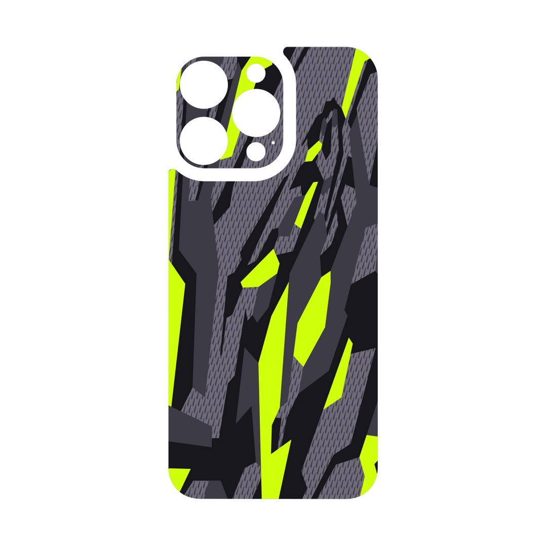 iPhone 16 Pro MAX Qcaze - SIGNATURE Abstract Green CAMO (Case + Skin Kit)