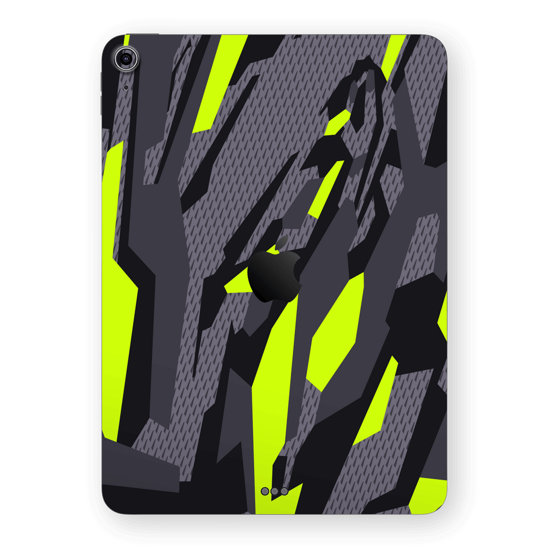 iPad Air 13” (M2) Print Printed Custom SIGNATURE Abstract Green Camouflage Skin Wrap Sticker Decal Cover Protector by QSKINZ | qskinz.com