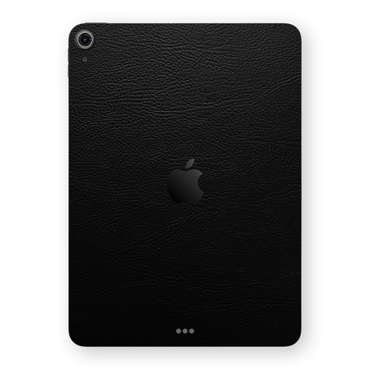 iPad Air 11” (M2) Luxuria BLACK LEATHER Riders Skin Wrap Sticker Decal Cover Protector by QSKINZ | qskinz.com