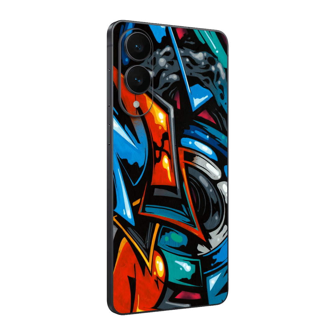 Samsung Galaxy S25 EDGE Print Printed Custom SIGNATURE Street Art Graffiti Skin, Wrap, Decal, Protector, Cover by QSKINZ | qskinz.com

