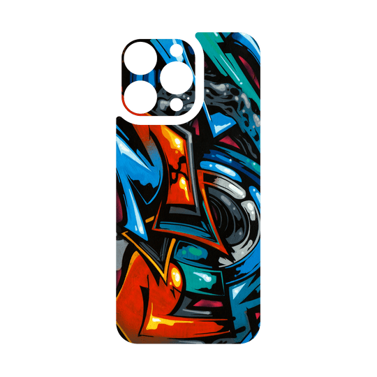 iPhone 16 PRO Qcaze - SIGNATURE Street Art Graffiti (Case + Skin Kit)