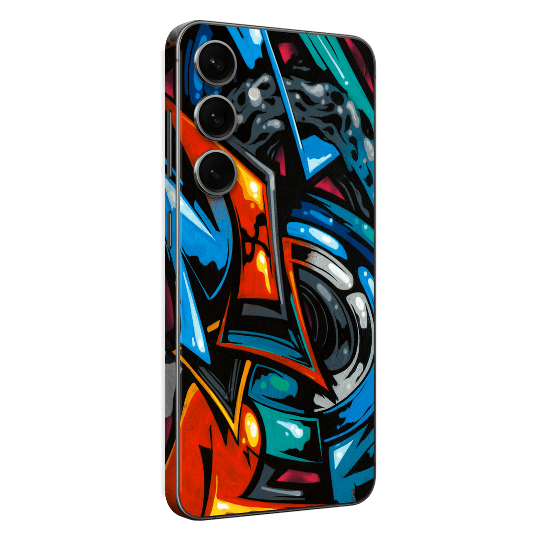 Samsung Galaxy S24+ PLUS Print Printed Custom SIGNATURE Street Art Graffiti Skin, Wrap, Decal, Protector, Cover by EasySkinz | EasySkinz.com