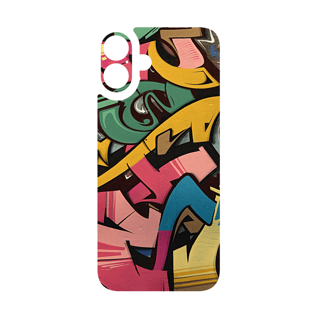 iPhone 16 Plus Qcaze - SIGNATURE Vintage Street Art (Case + Skin Kit)