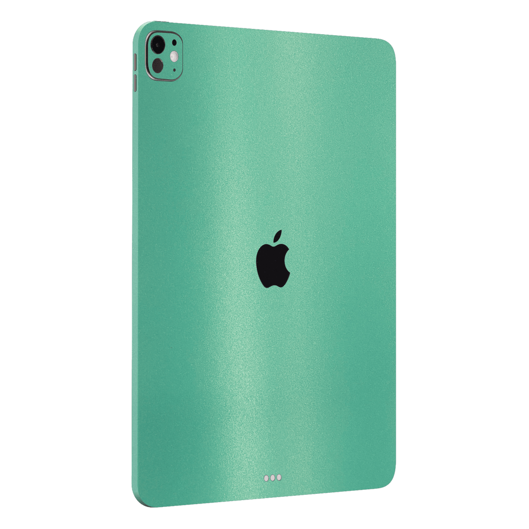 iPad PRO 13" (M4) Mint Metallic Matt Matte Skin Wrap Sticker Decal Cover Protector by QSKINZ | qskinz.com