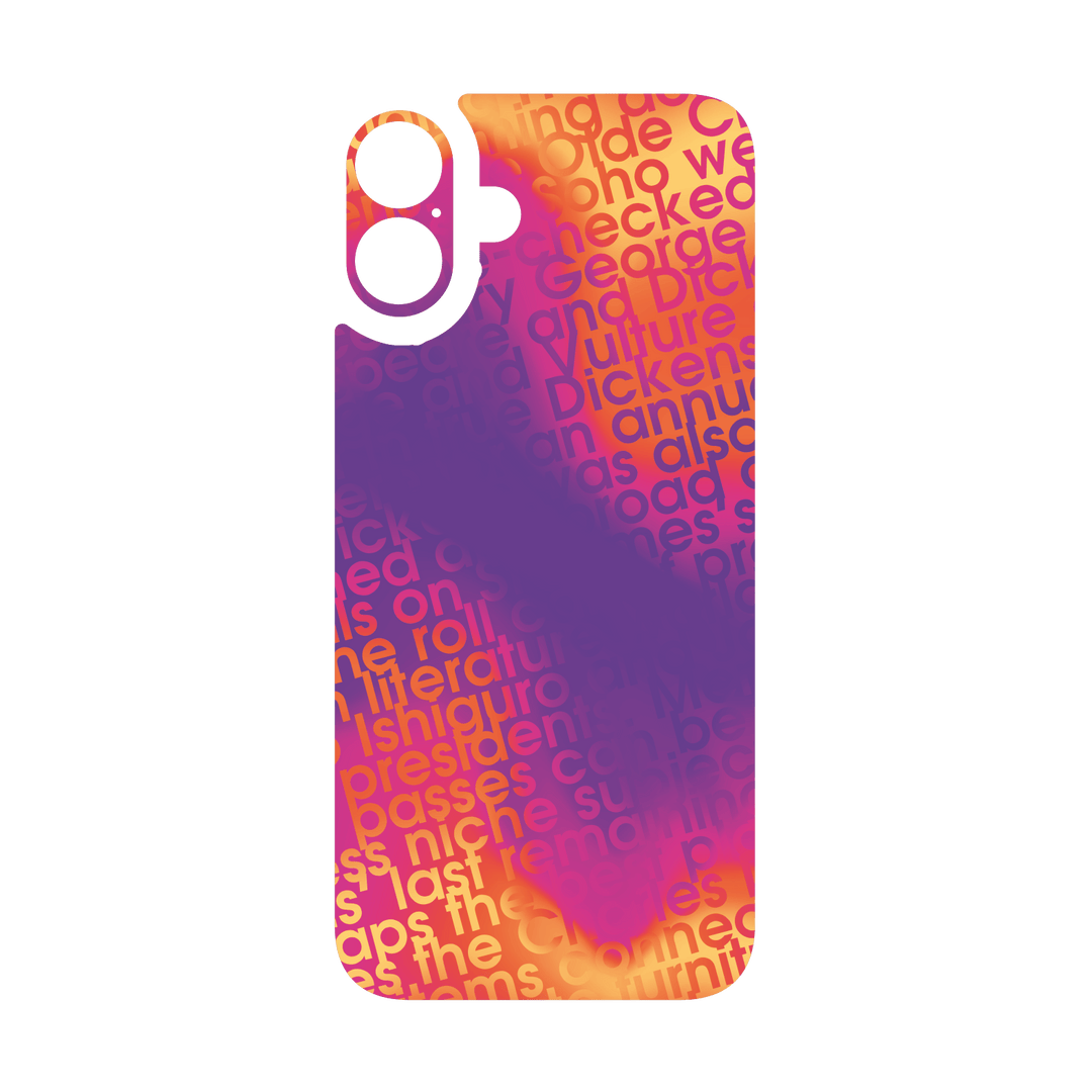 iPhone 16 Plus Qcaze - SIGNATURE Inferno Swirl (Case + Skin Kit)