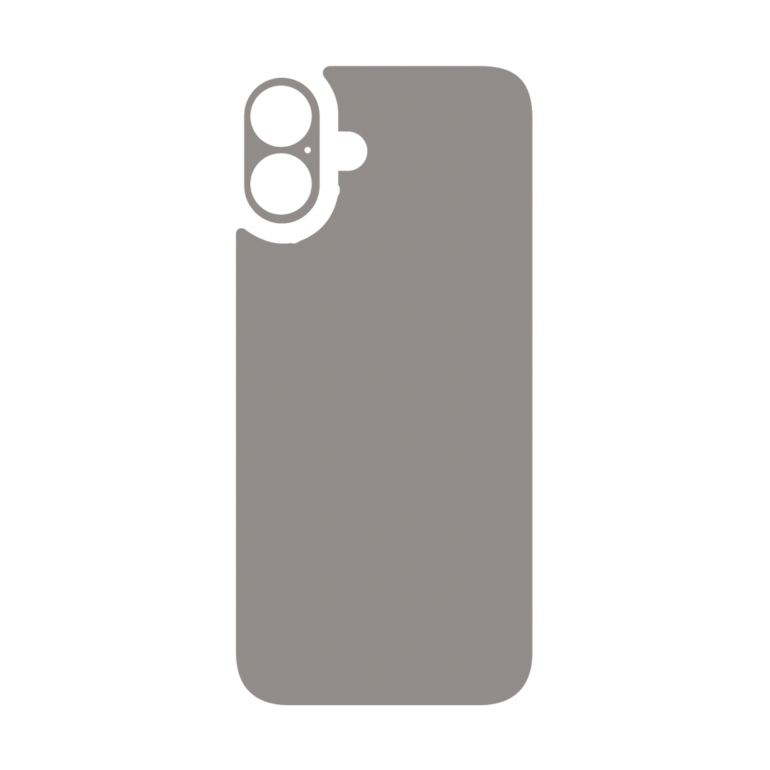 iPhone 16 Plus Qcaze - Soft-Touch LUNAR Grey StealthMatte (Case + Skin Kit)