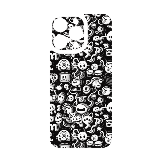 iPhone 16 PRO Qcaze - SIGNATURE Pictogram Party (Case + Skin Kit)