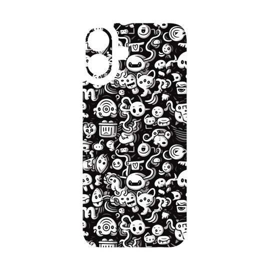 iPhone 16 Plus Qcaze - SIGNATURE Pictogram Party (Case + Skin Kit)