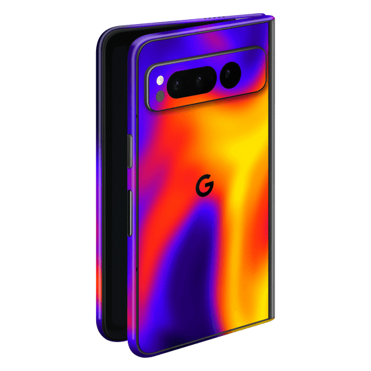 Pixel FOLD Print Printed Custom SIGNATURE Infrablaze Infrared Thermal Neon Skin Wrap Sticker Decal Cover Protector by QSKINZ | QSKINZ.COM