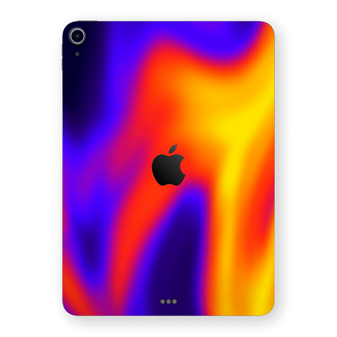 iPad Air 13” (M2) Print Printed Custom SIGNATURE Infrablaze Infrared Thermal Neon Skin Wrap Sticker Decal Cover Protector by QSKINZ | QSKINZ.COM