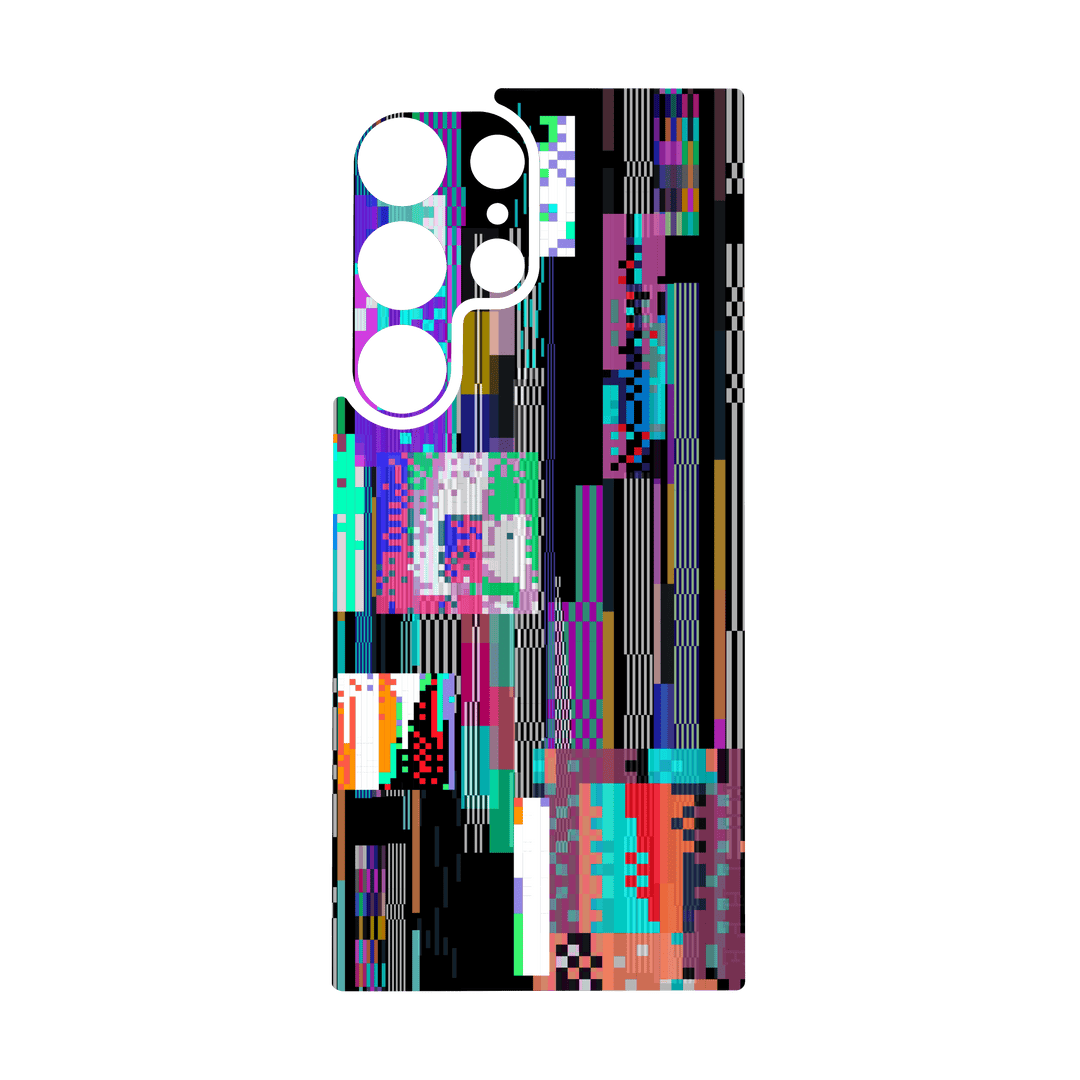Galaxy S24 ULTRA Qcaze - SIGNATURE Glitchscape (Case + Skin Kit)