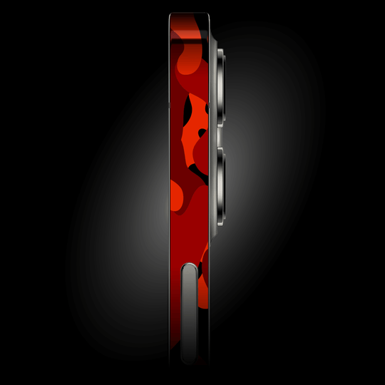 iPhone 15 PRO SIGNATURE Fire CAMO Skin