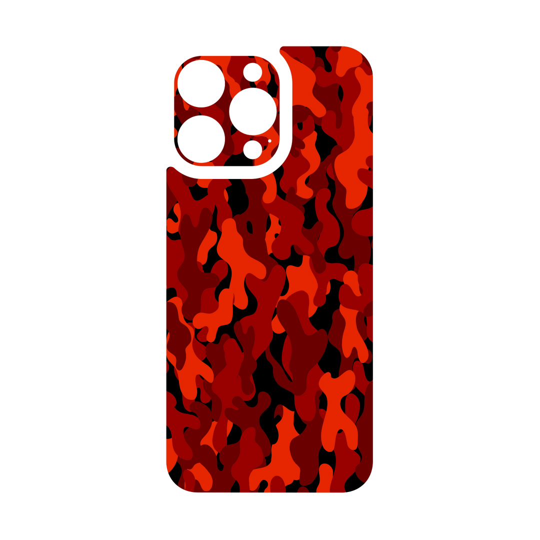 iPhone 15 Pro MAX Qcaze - SIGNATURE Fire CAMO (Case + Skin Kit)