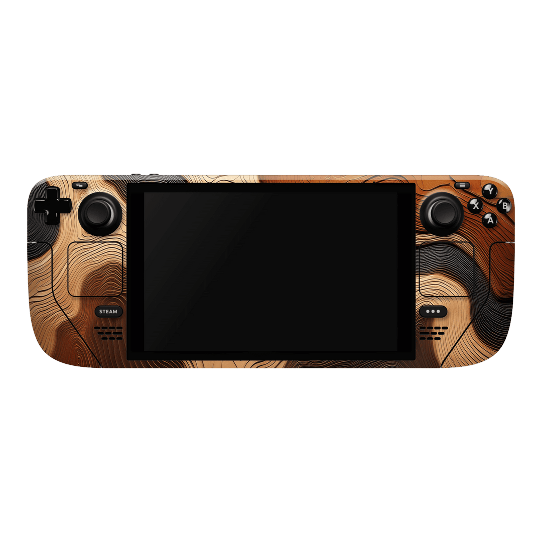 Steam Deck Oled Print Printed Custom SIGNATURE Dune Écru Neutral Earth Colours Skin Wrap Sticker Decal Cover Protector by QSKINZ | QSKINZ.COM