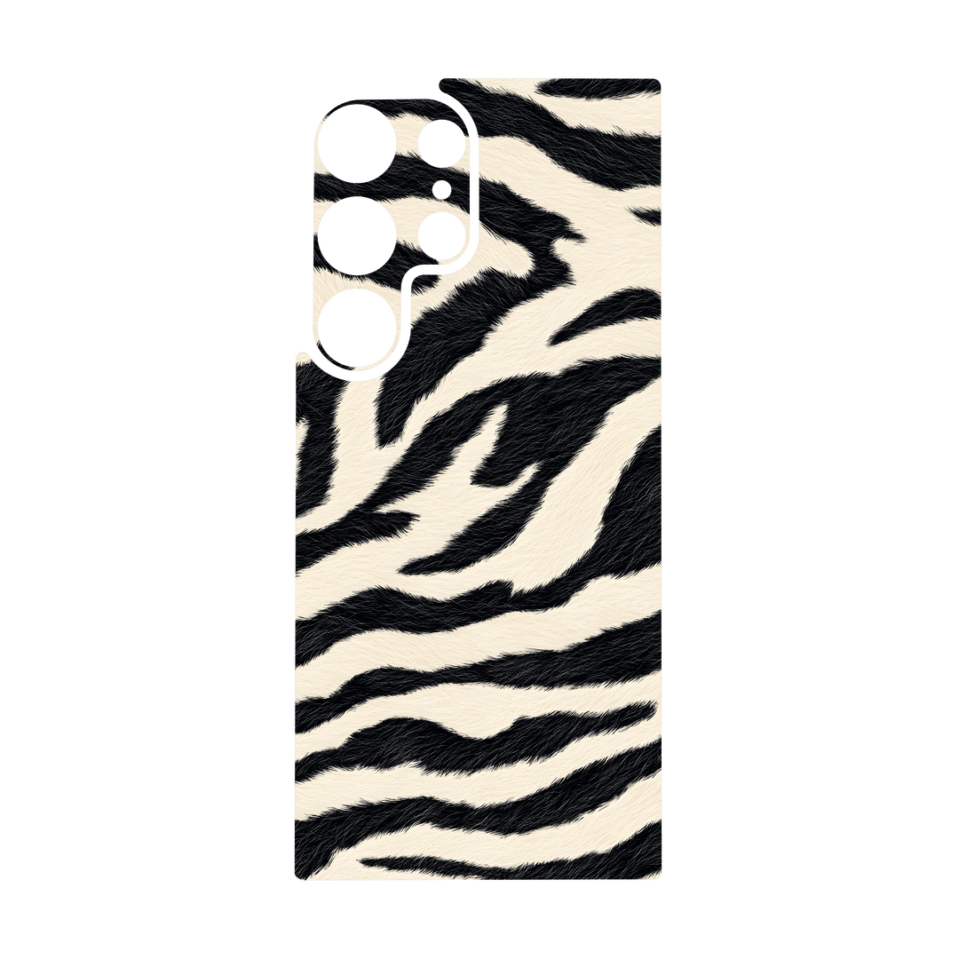 Galaxy S24 ULTRA Qcaze - SIGNATURE Zebré Royale (Case + Skin Kit)