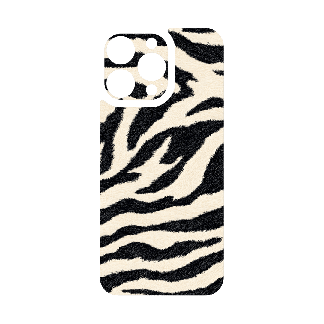 iPhone 16 PRO Qcaze - SIGNATURE Zebré Royale (Case + Skin Kit)
