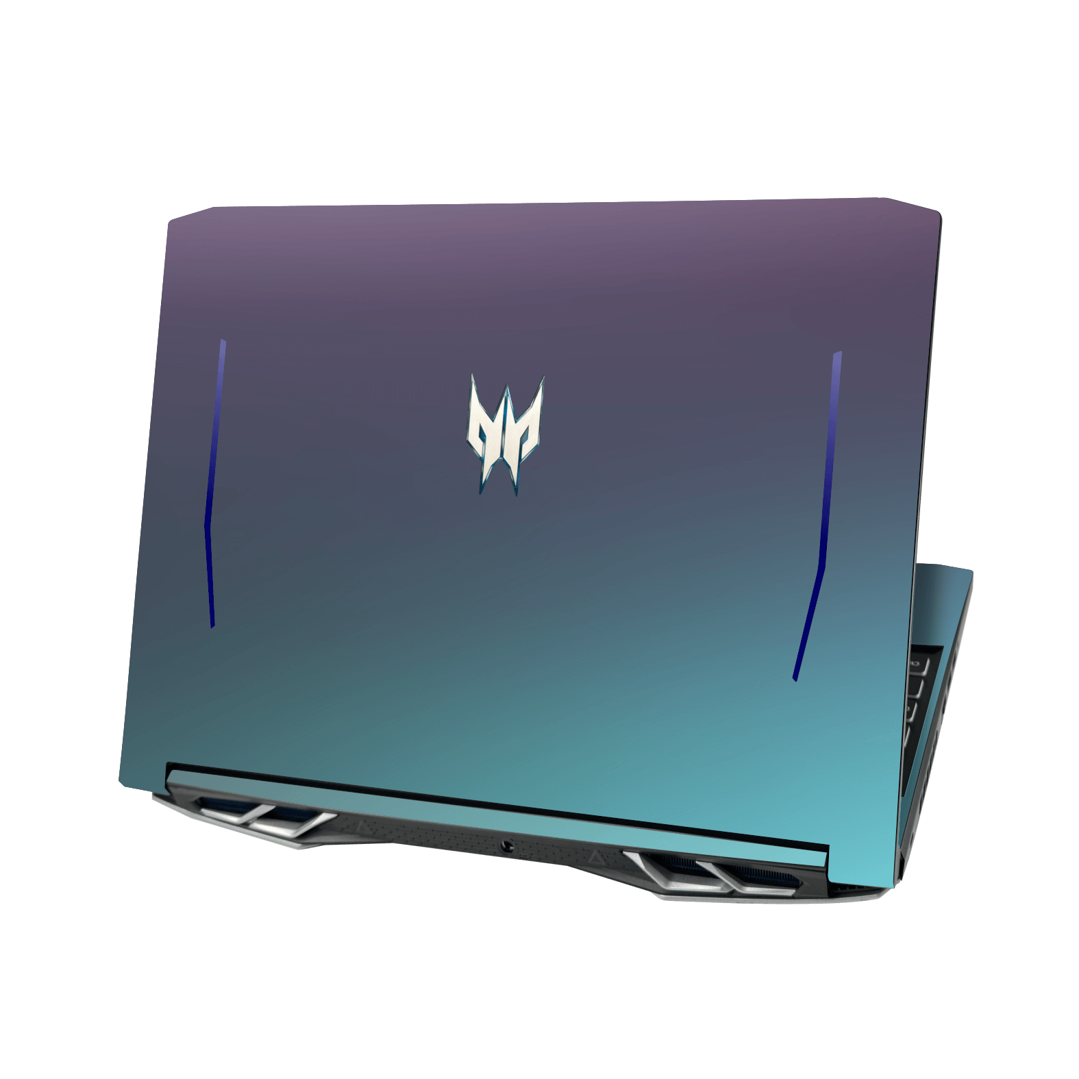 Acer Predator Helios 300 (15.6") Chameleon Turquoise-Lavender Lilac Colour-changing Metallic Skin Wrap Sticker Decal Cover Protector by QSKINZ | qskinz.com