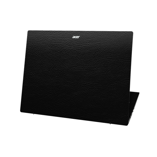 Acer Swift EDGE 16 Luxuria BLACK LEATHER Riders Skin Wrap Sticker Decal Cover Protector by QSKINZ | qskinz.com