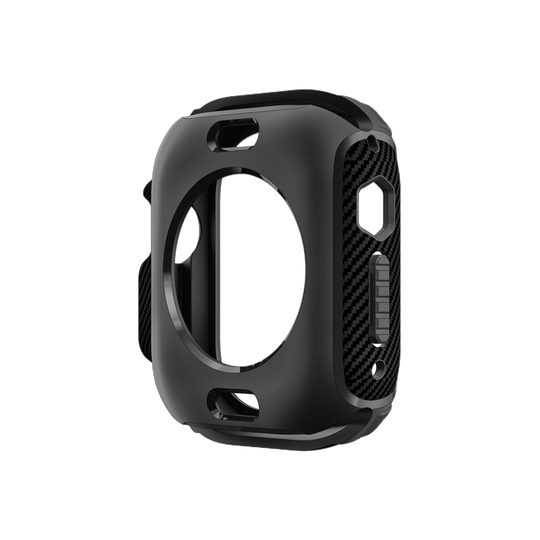 Apple Watch Ultra 49mm silicone cover by Qskinz, shock-absorbing and scratch resistant design.