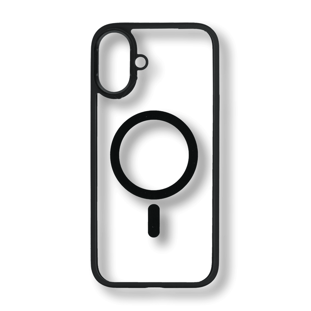 iPhone 16 Qcaze - LUXURIA RIDERS Black LEATHER Textured (Case + Skin Kit)