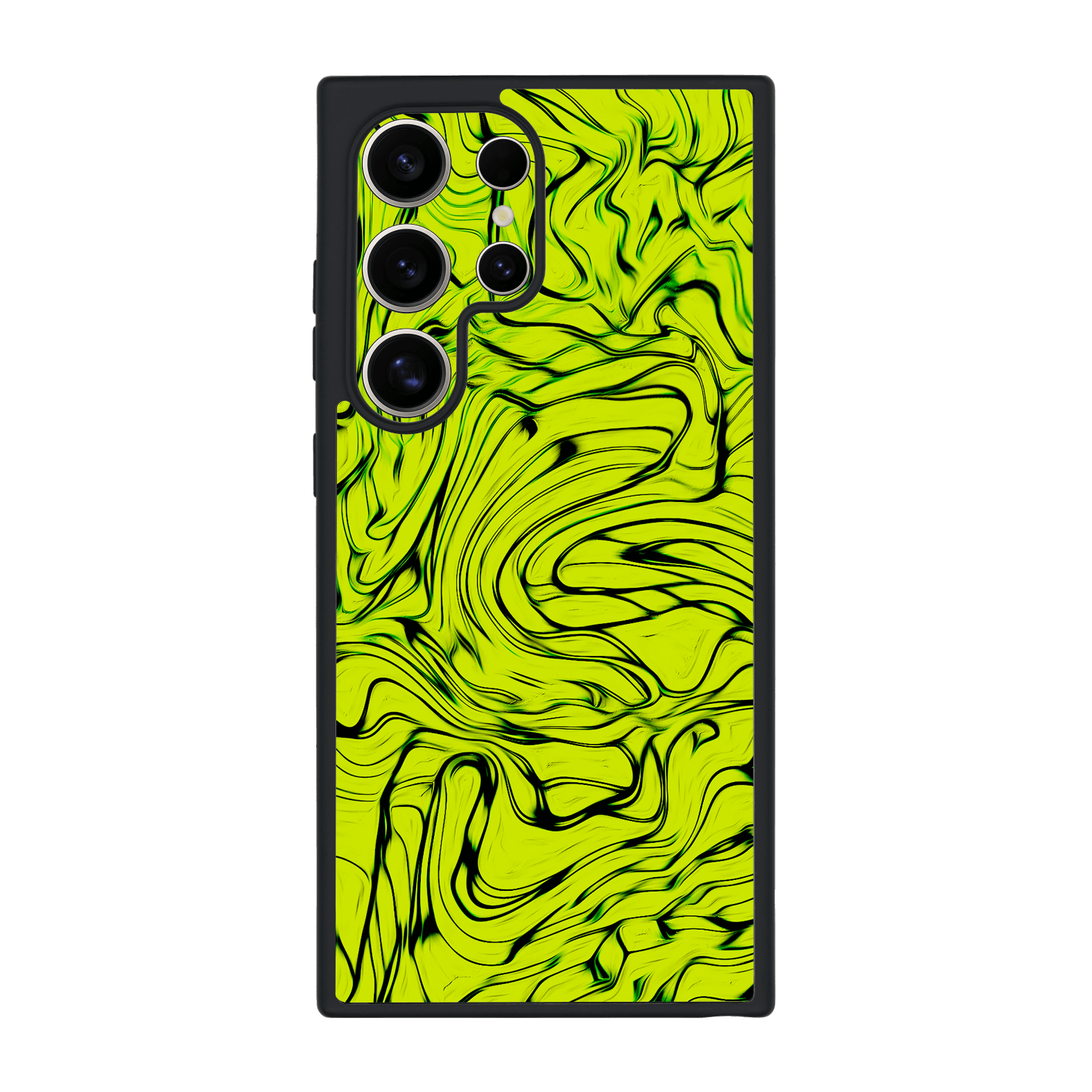 Galaxy S24 ULTRA Qcaze Print Printed Custom SIGNATURE Hypnotic Green Electric Jade Case by QSKINZ | QSKINZ.COM